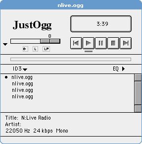 JustOgg Screenshot