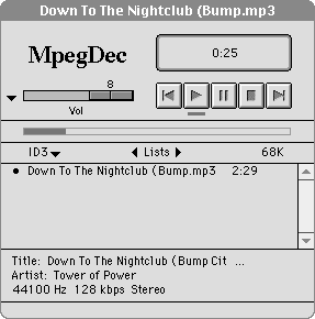 MpegDec 2.x Screenshot