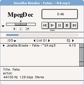 MpegDec 3.1.1 Screenshot